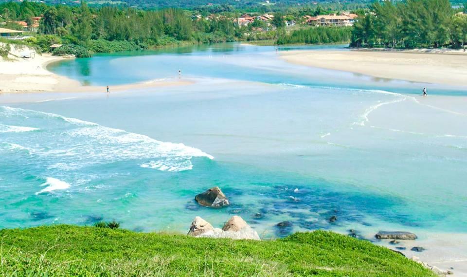 Vila Flats Da Barrinha Da Ferrugem A 500Mt Do Mar Garopaba Exteriér fotografie